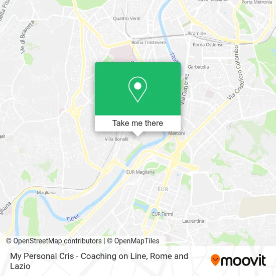 My Personal Cris -  Coaching on Line map
