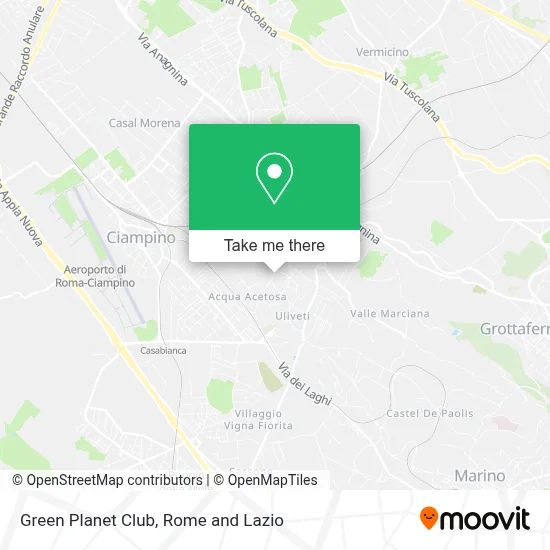 Green Planet Club map