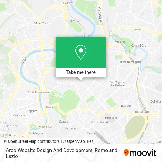 Arco Website Design And Development map