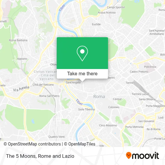The 5 Moons map