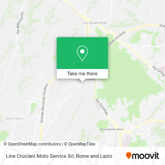 Line Cruciani Moto Service Srl map