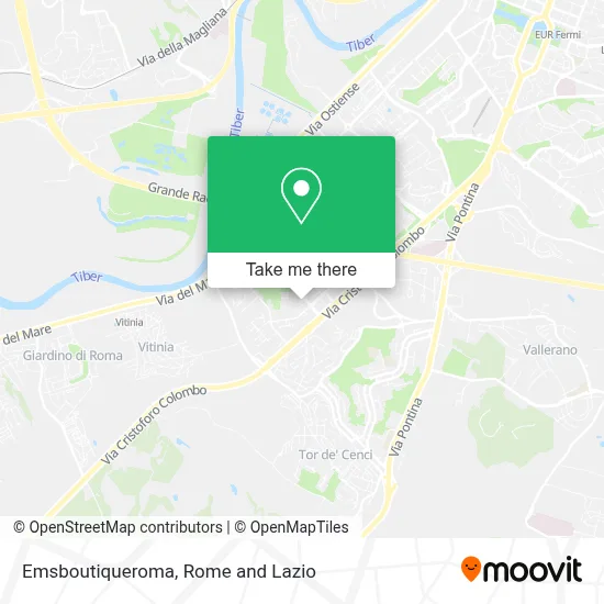 Emsboutiqueroma map