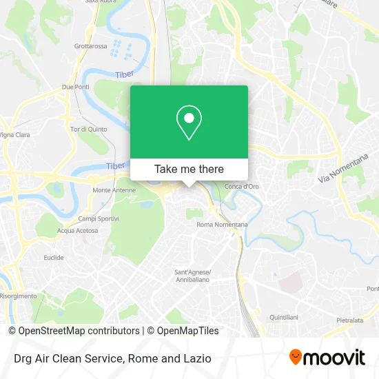 Drg Air Clean Service map