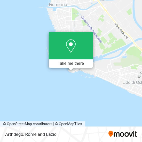 Arthdego map
