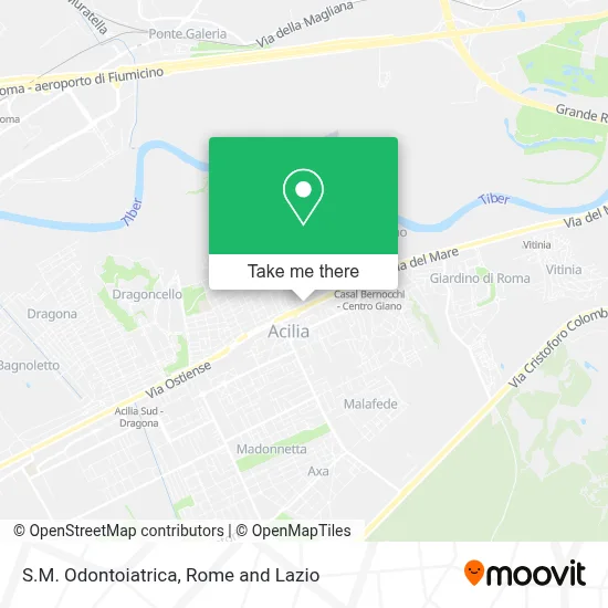S.M. Odontoiatrica map
