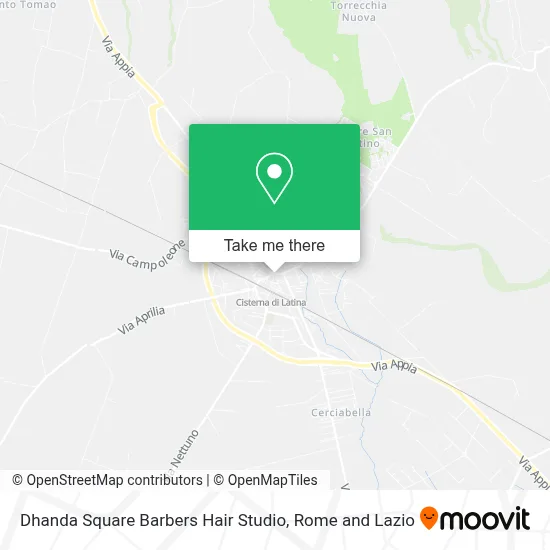 Dhanda Square Barbers Hair Studio map