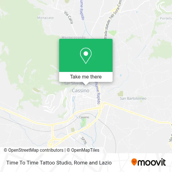 Time To Time Tattoo Studio map