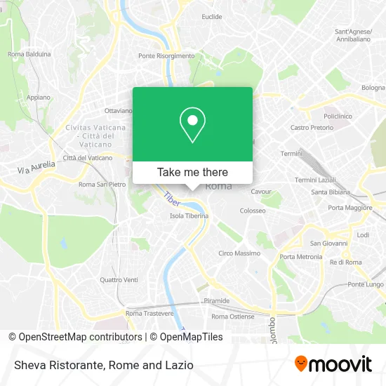 Sheva Ristorante map