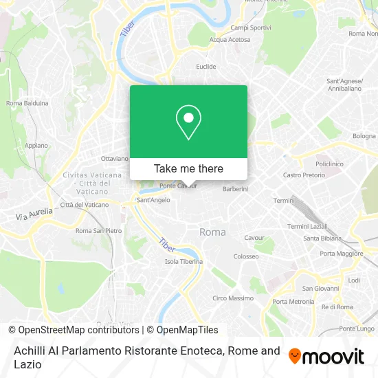 Achilli Al Parlamento Ristorante Enoteca map