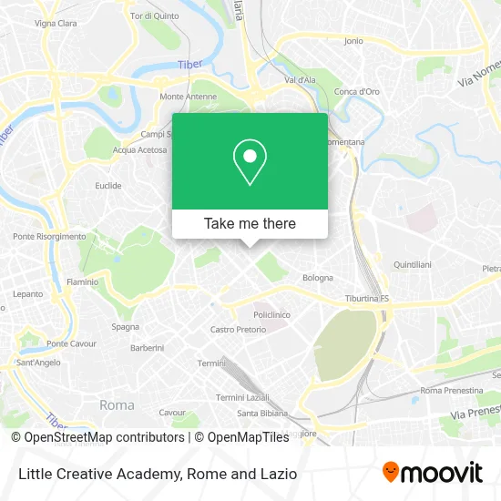 Little Creative Academy map