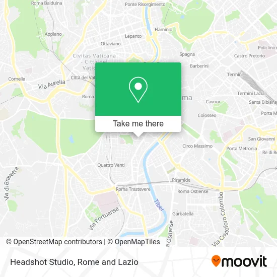 Headshot Studio map
