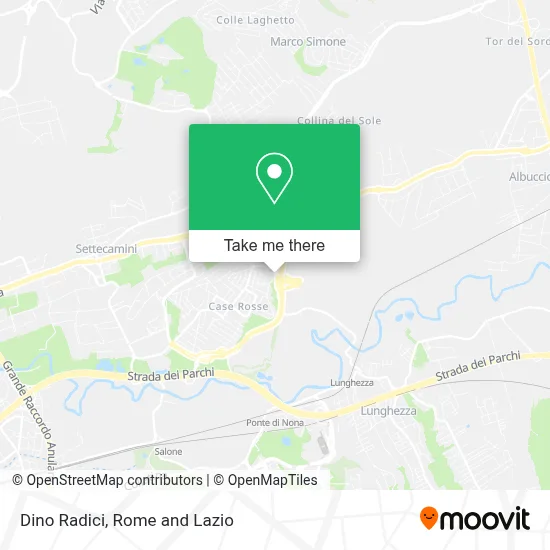 Dino Radici map
