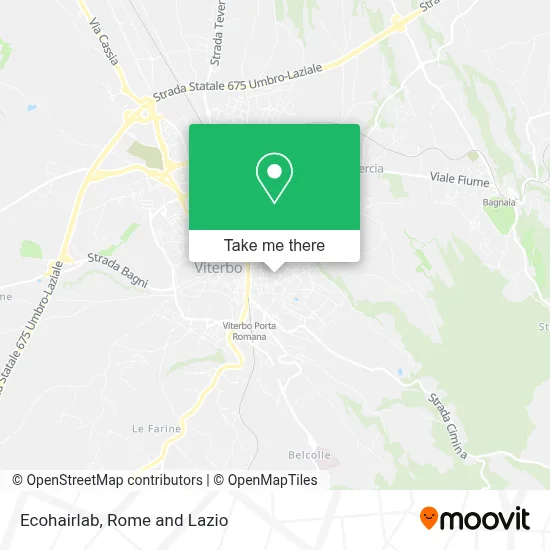 Ecohairlab map