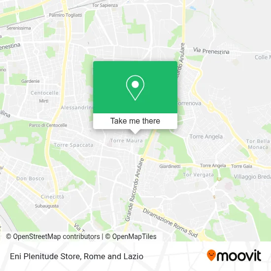 Eni Plenitude Store map