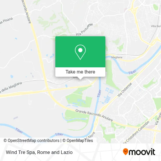 Wind Tre Spa map