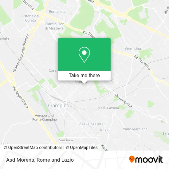 Asd Morena map