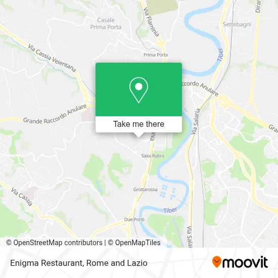 Enigma Restaurant map
