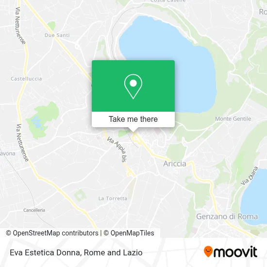 Eva Estetica Donna map