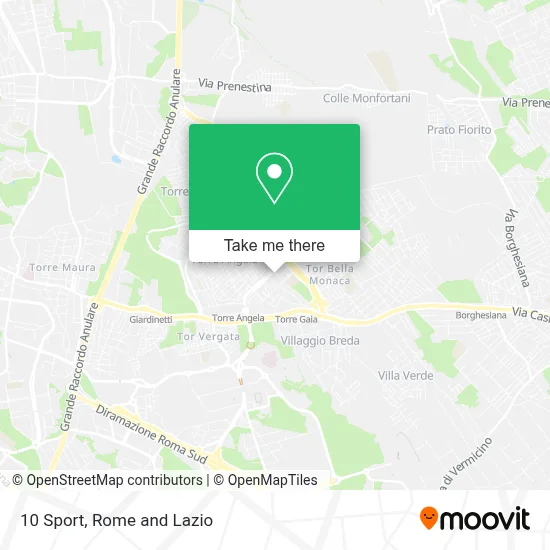 10 Sport map