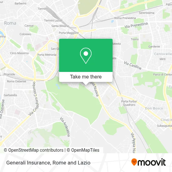 Generali Insurance map