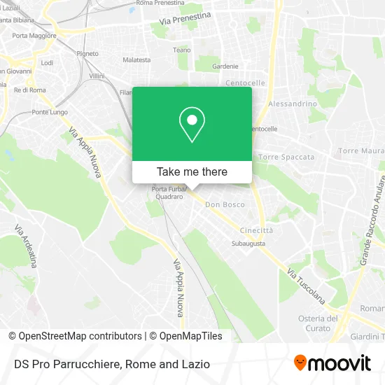 DS Pro Parrucchiere map