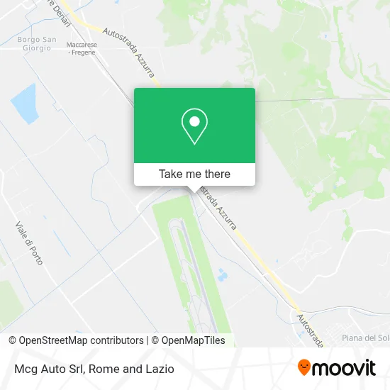 Mcg Auto Srl map