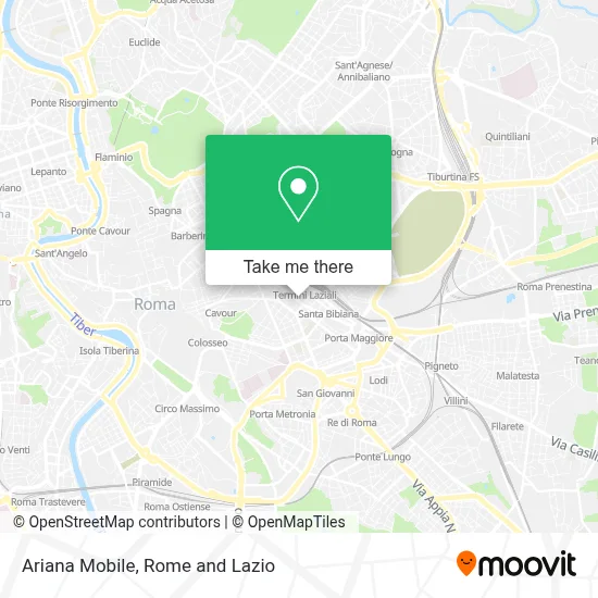 Ariana Mobile map