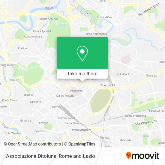 Associazione.Ditoluna map
