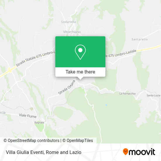 Villa Giulia Eventi map