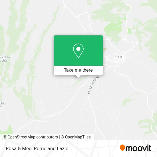 Rosa & Meo map