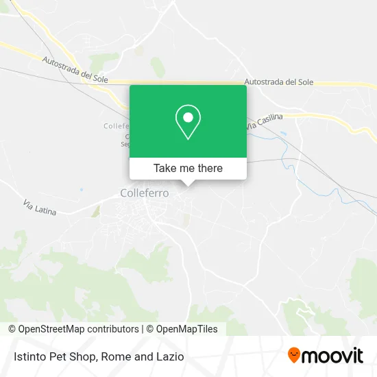Istinto Pet Shop map