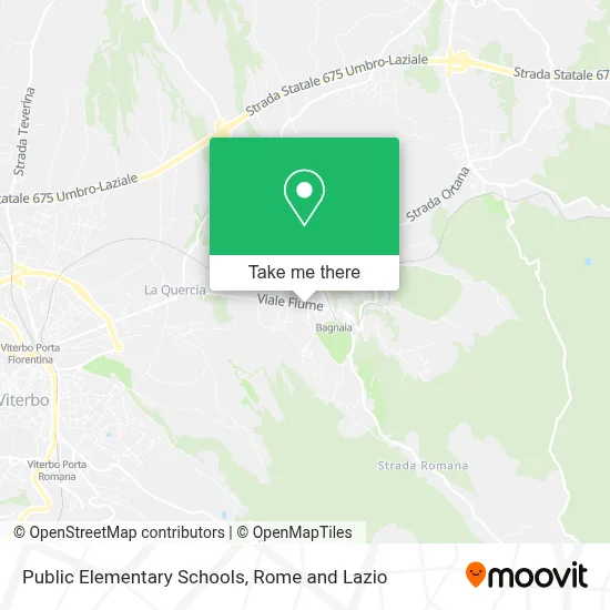 Public Elementary Schools map