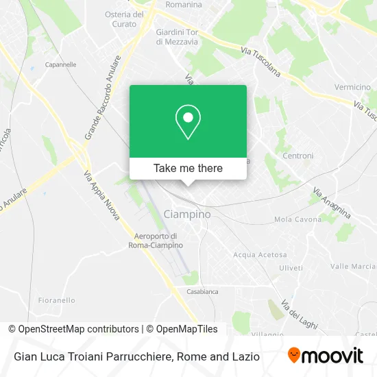 Gian Luca Troiani Parrucchiere map