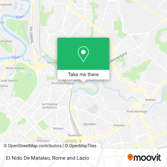 El Nido De Matalao map
