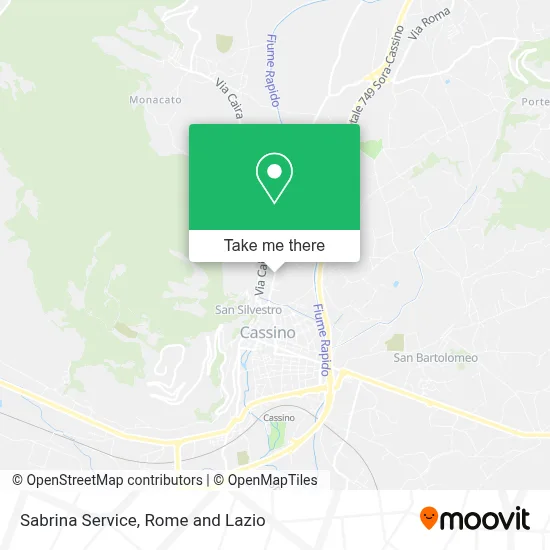 Sabrina Service map
