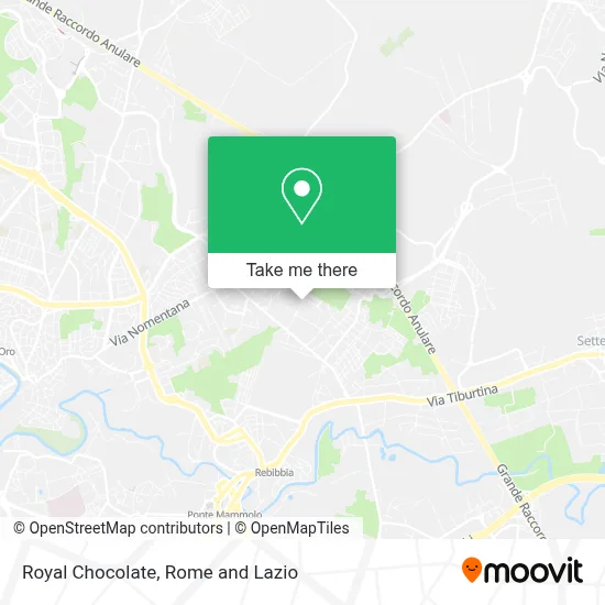 Royal Chocolate map