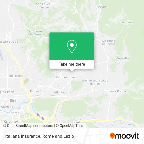 Italiana Insurance map