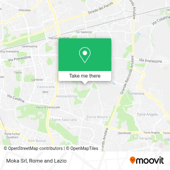 Moka Srl map