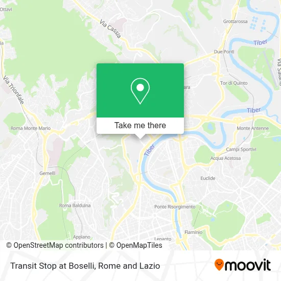 Transit Stop at Boselli map