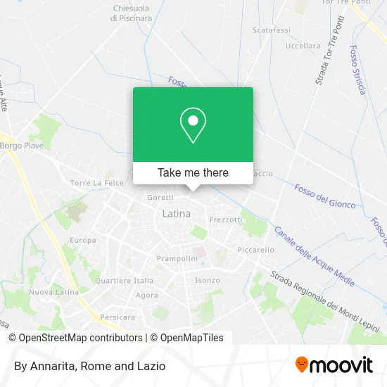 By Annarita map