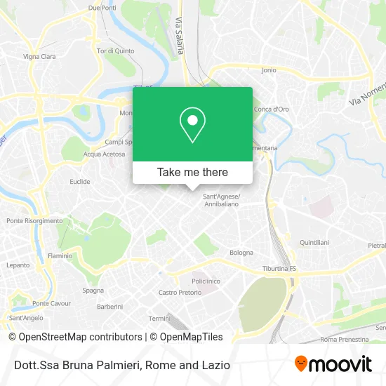 Dott.Ssa Bruna Palmieri map
