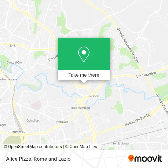 Alice Pizza map