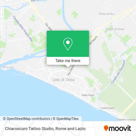 Chiaroscuro Tattoo Studio map
