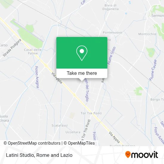 Latini Studio map