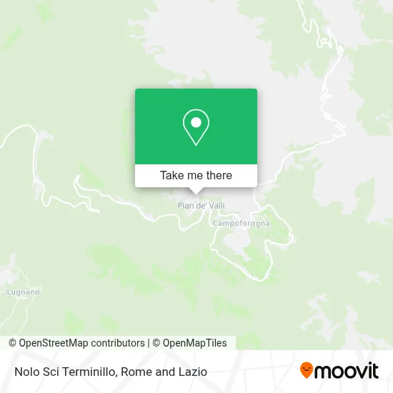 Nolo Sci Terminillo map