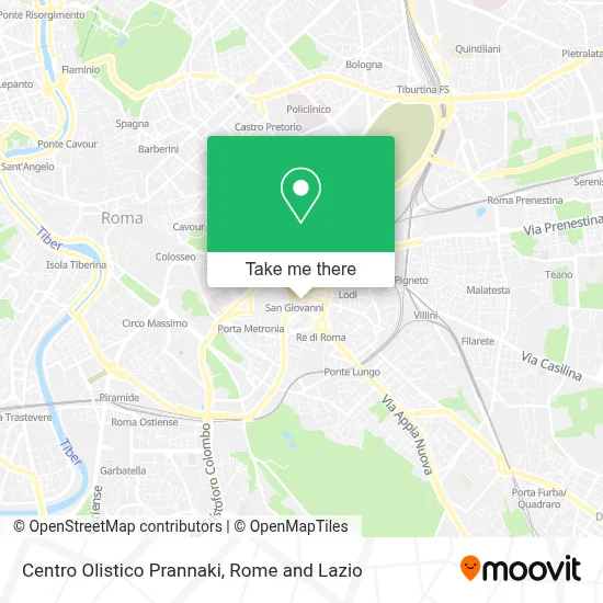 Centro Olistico Prannaki map