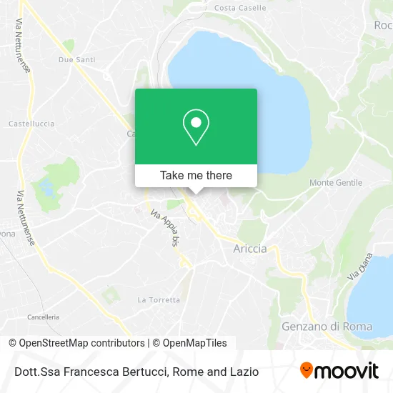 Dott.Ssa Francesca Bertucci map