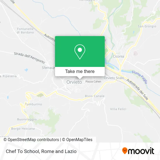 Chef To School map