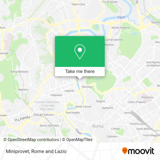 Miniprovet map