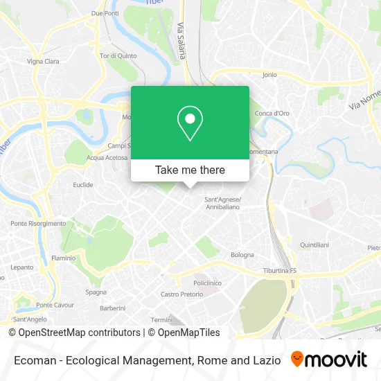 Ecoman - Ecological Management map